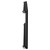 Sinclair Colore Matt Black 600mm x 1395mm Horizontal Digital Thermostatic Single Panel Electric Radiator Side on View