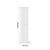 Sinclair Chrome 1800mm x 395mm Vertical Digital Thermostatic Single Panel Electric Radiator Dimensions thumbnail