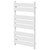 Amaldi White 800mm x 500mm Straight Heated Towel Rail Right Hand Side View Amaldi White 800mm x 500mm Straight Heated Towel Rail Right Hand Side View