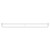Empire White 288mm x 1200mm Horizontal Double Panel Radiator Top View From Above