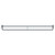 Empire Anthracite 288mm x 1200mm Horizontal Double Panel Radiator Top View From Above