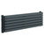 Empire Anthracite 340mm x 1200mm Horizontal Double Panel Radiator Left Hand Side View