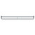 Empire Anthracite 340mm x 1200mm Horizontal Double Panel Radiator Top View From Above