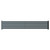 Empire Anthracite 288mm x 1600mm Horizontal Double Panel Radiator Front View