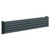 Empire Anthracite 288mm x 1600mm Horizontal Double Panel Radiator Left Hand Side View