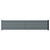 Empire Anthracite 340mm x 1600mm Horizontal Double Panel Radiator Front View