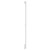 Sinclair White 1800mm x 395mm Vertical Single Panel Radiator Side View