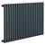 Sinclair Anthracite 600mm x 995mm Horizontal Single Panel Radiator Left Hand View