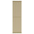 Sinclair Colore Brushed Brass 1800mm x 495mm Vertical Single Panel Radiator Front View