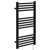 Pizarro Colore Matt Black 800mm x 500mm Straight Dry Thermal Electric Heated Towel Rail Left Hand View