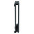 Boone Anthracite 600mm x 360mm Horizontal Digital Thermostatic Electric Double Panel Radiator Side on View
