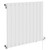 Hudson White 600mm x 756mm Horizontal Digital Thermostatic Electric Single Panel Radiator Left Hand View