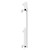 Hudson White 600mm x 908mm Horizontal Digital Thermostatic Electric Single Panel Radiator Side View