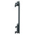 Hudson Anthracite 600mm x 452mm Horizontal Digital Thermostatic Electric Single Panel Radiator Side View