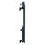 Hudson Anthracite 600mm x 756mm Horizontal Digital Thermostatic Electric Single Panel Radiator Side View