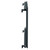 Hudson Anthracite 600mm x 908mm Horizontal Digital Thermostatic Electric Single Panel Radiator Side View