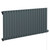 Hudson Anthracite 600mm x 1440mm Horizontal Digital Thermostatic Electric Single Panel Radiator Left Hand View