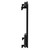 Hudson Colore Matt Black 600mm x 452mm Horizontal Digital Thermostatic Electric Single Panel Radiator Side View