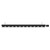 Hudson Colore Matt Black 600mm x 908mm Horizontal Digital Thermostatic Electric Single Panel Radiator View from Top