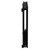Hudson Colore Matt Black 600mm x 756mm Horizontal Digital Thermostatic Electric Double Panel Radiator Side View