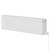 Colosseum White 300mm x 1164mm Horizontal Digital Thermostatic Electric Quadruple Column Radiator Right Hand View