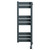 Miller Anthracite 850mm x 300mm Incorner Digital Thermostatic Electric Heated Towel Rail Right Hand View