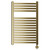 Columbus Colore Brushed Brass 800mm x 500mm Curved Digital Thermostatic Electric Heated Towel Rail View from Front Columbus Colore Brushed Brass 800mm x 500mm Curved Digital Thermostatic Electric Heated Towel Rail View from Front