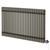 Colosseum Raw Metal 600mm x 1164mm Horizontal Digital Thermostatic Electric Quadruple Column Radiator Right Hand View