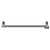 Pizarro Colore Gunmetal Grey 800mm x 600mm Straight Digital Thermostatic Electric Heated Towel Rail View from Top