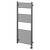 Pizarro Colore Gunmetal Grey 1200mm x 600mm Straight Digital Thermostatic Electric Heated Towel Rail Right Hand View