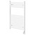 Pizarro White 800mm x 600mm Straight Digital Thermostatic Electric Heated Towel Rail Right Hand View