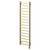 Blaine Colore Brushed Brass 1600mm x 500mm Straight Digital Thermostatic Electric Heated Towel Rail Right Hand View