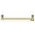 Blaine Colore Brushed Brass 1600mm x 500mm Straight Digital Thermostatic Electric Heated Towel Rail View from Top