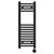 Pizarro Colore Matt Black 800mm x 300mm Straight Digital Thermostatic Electric Heated Towel Rail View from Front