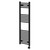Pizarro Colore Matt Black 1200mm x 400mm Straight Digital Thermostatic Electric Heated Towel Rail Right Hand View