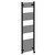 Pizarro Colore Matt Black 1600mm x 600mm Straight Digital Thermostatic Electric Heated Towel Rail Left Hand View