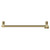 Pizarro Colore Brushed Brass 800mm x 600mm Straight Digital Thermostatic Electric Heated Towel Rail View from Top