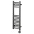 Pizarro Colore Gunmetal Grey 800mm x 300mm Straight Digital Thermostatic Electric Heated Towel Rail Right Hand View