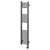 Pizarro Colore Gunmetal Grey 1200mm x 300mm Straight Digital Thermostatic Electric Heated Towel Rail Right Hand View