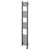 Pizarro Colore Gunmetal Grey 1600mm x 300mm Straight Digital Thermostatic Electric Heated Towel Rail Right Hand View