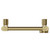 Pizarro Colore Brushed Brass 1800mm x 300mm Straight Digital Thermostatic Electric Heated Towel Rail View from Top