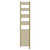 Pizarro Colore Brushed Brass 1800mm x 400mm Straight Digital Thermostatic Electric Heated Towel Rail View from Front
