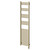 Pizarro Colore Brushed Brass 1800mm x 500mm Straight Digital Thermostatic Electric Heated Towel Rail Right Hand View