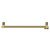 Pizarro Colore Brushed Brass 1800mm x 600mm Straight Digital Thermostatic Electric Heated Towel Rail View from Top