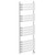 Vasco White 1200mm x 500mm Digital Thermostatic Electric Heated Towel Rail Left Hand View thumbnail