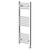 Pizarro Chrome 1000mm x 400mm Straight Digital Thermostatic Electric Heated Towel Rail Right Hand View