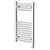 Pizarro Chrome 800mm x 500mm Straight Digital Thermostatic Electric Heated Towel Rail Right Hand View