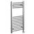 Pizarro Chrome 800mm x 500mm Straight Digital Thermostatic Electric Heated Towel Rail Left Hand View