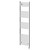 Pizarro Chrome 1600mm x 500mm Straight Digital Thermostatic Electric Heated Towel Rail Right Hand View