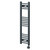 Pizarro Anthracite 1000mm x 300mm Straight Digital Thermostatic Electric Heated Towel Rail Right Hand View